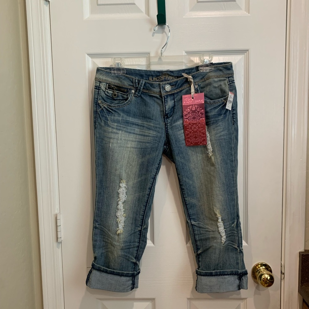 Almost Famous Light Blue Boyfriend Jeans